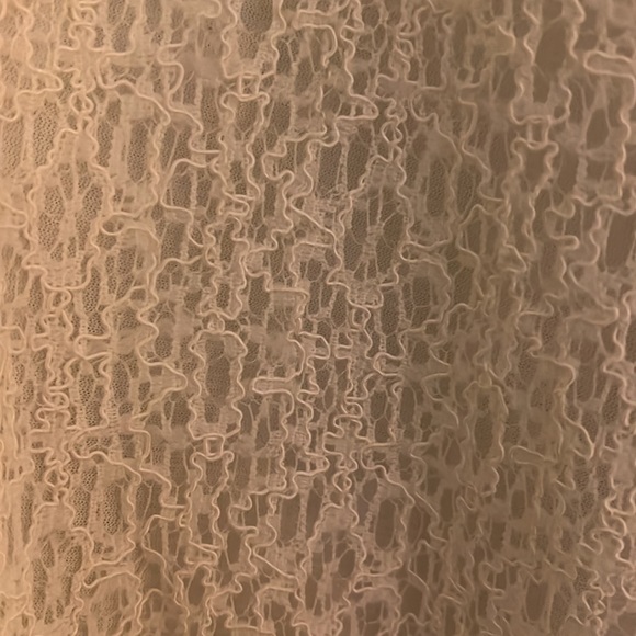 Chicos size 3 creamy color lace top with lining underneath. Gently used. - Picture 3 of 5